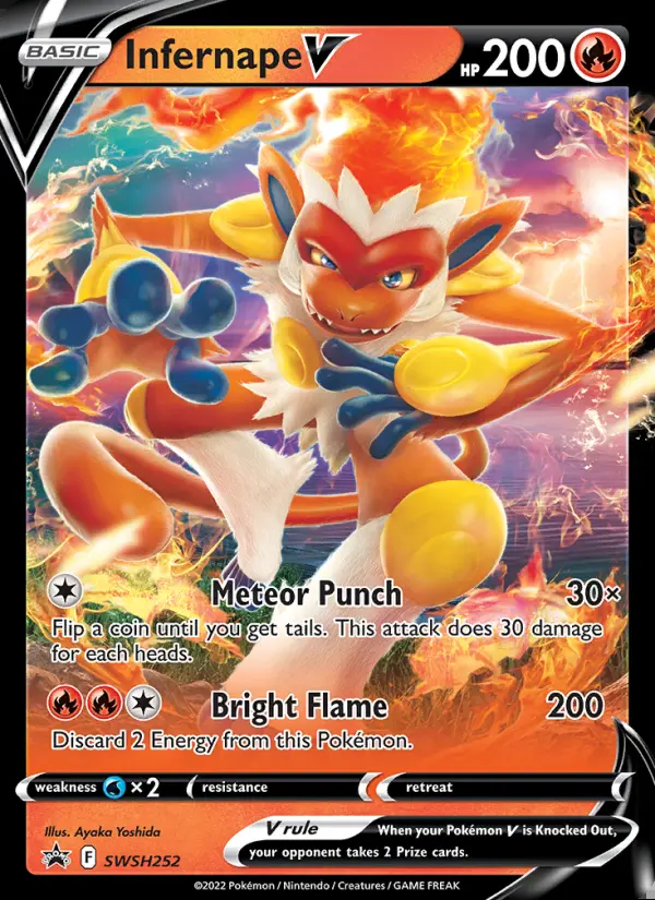 Image of the card Infernape V