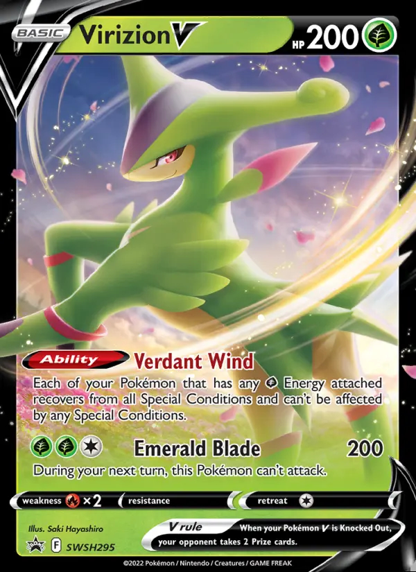 Image of the card Virizion V