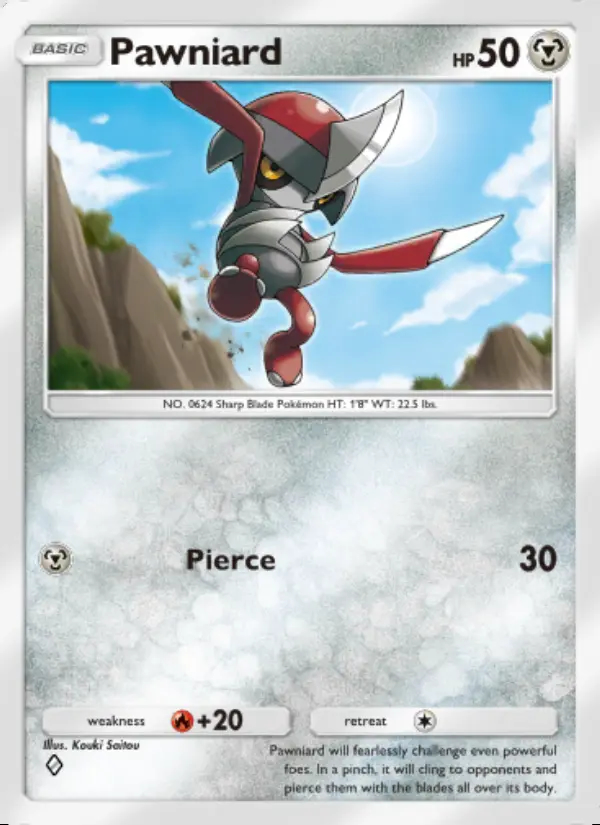 Image of the card Pawniard