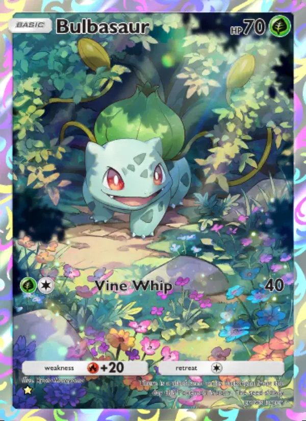 Image of the card Bulbasaur