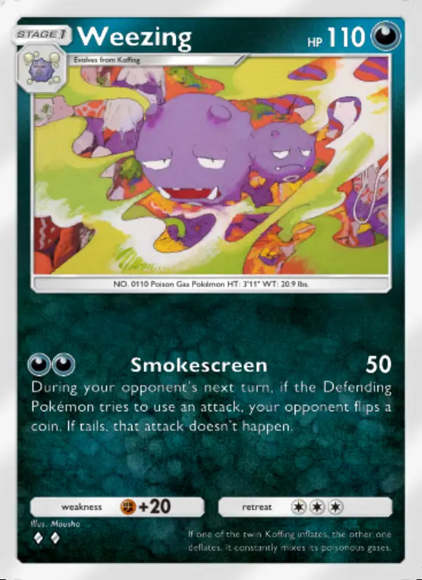 Image of the card Weezing