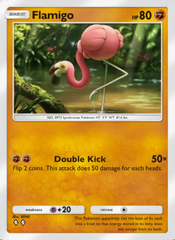 Image of the card Flamigo