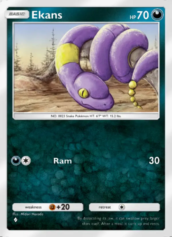 Image of the card Ekans