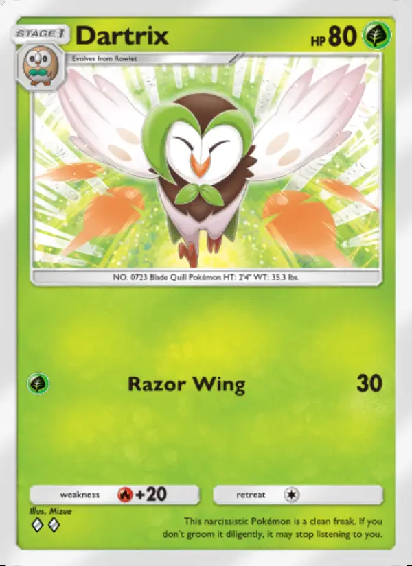 Image of the card Dartrix