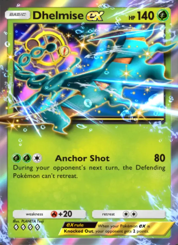 Image of the card Dhelmise ex