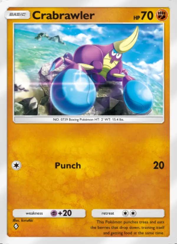 Image of the card Crabrawler