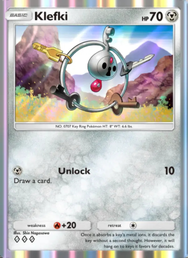 Image of the card Klefki