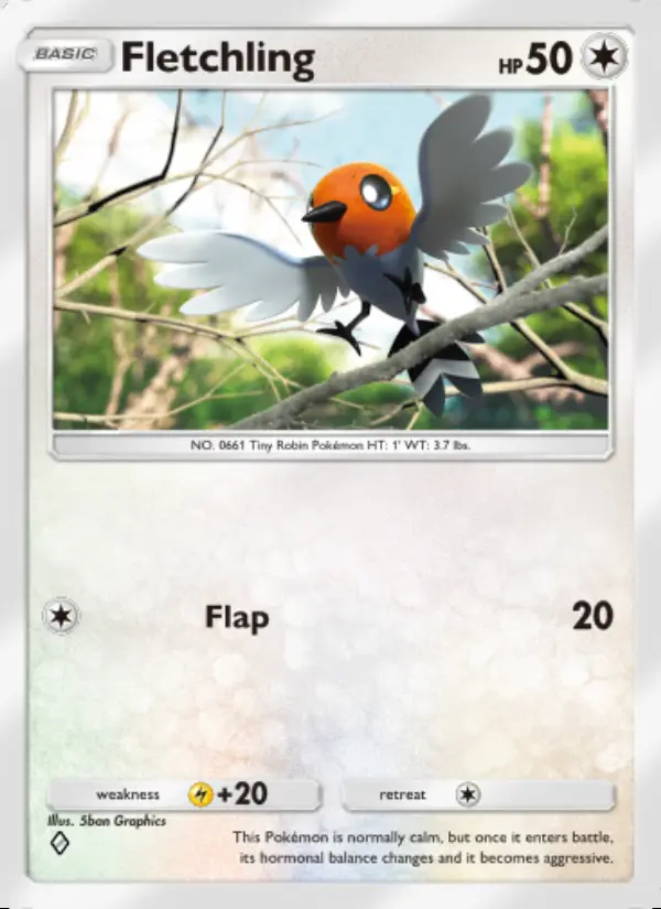 Image of the card Fletchling