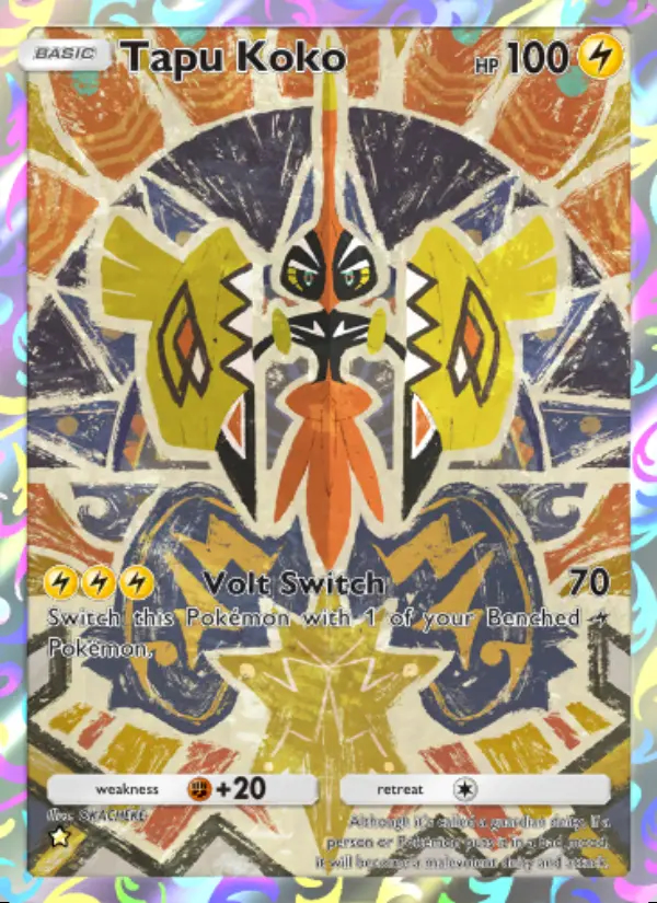 Image of the card Tapu Koko
