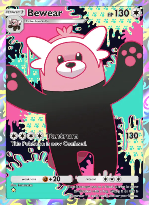 Image of the card Bewear