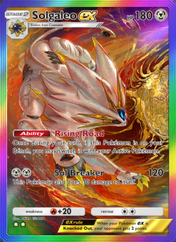Image of the card Solgaleo ex