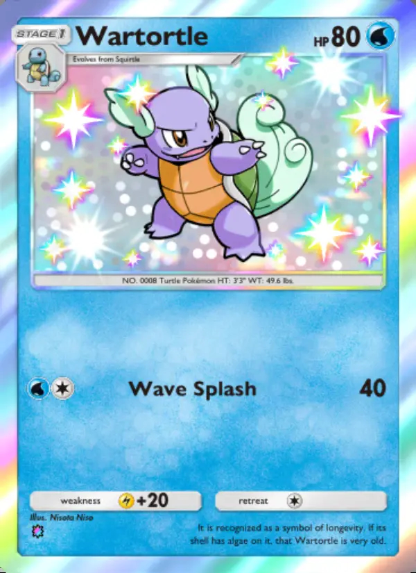 Image of the card Wartortle