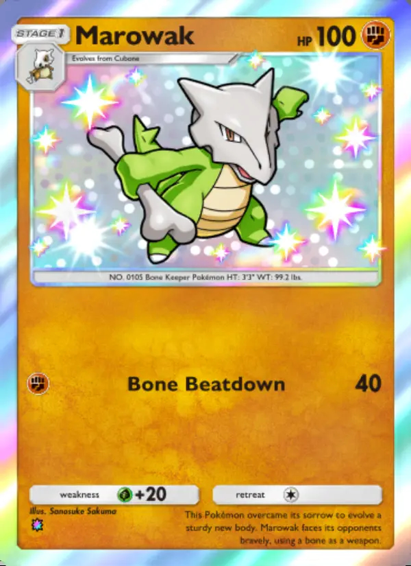 Image of the card Marowak