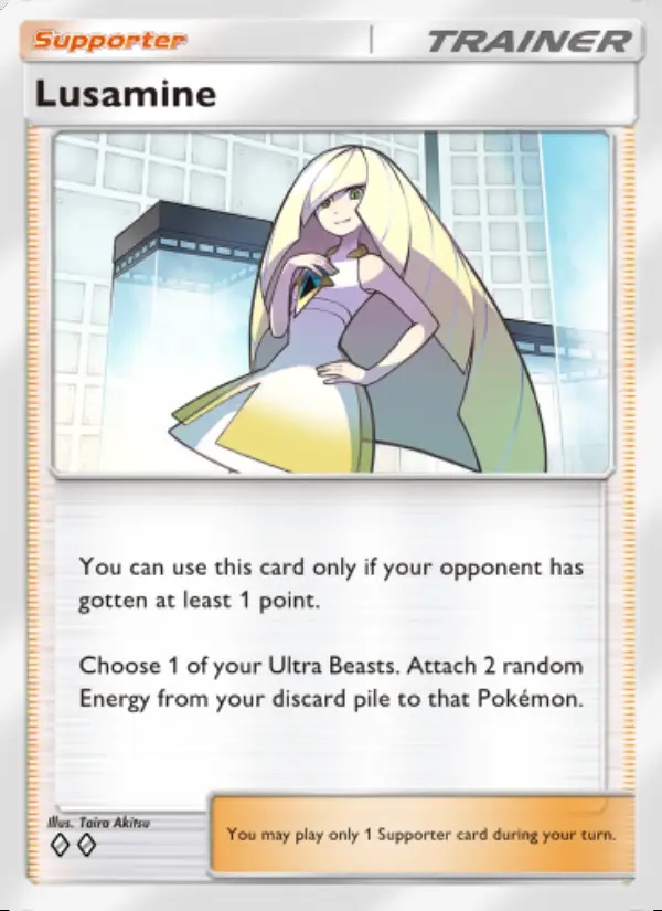 Image of the card Lusamine