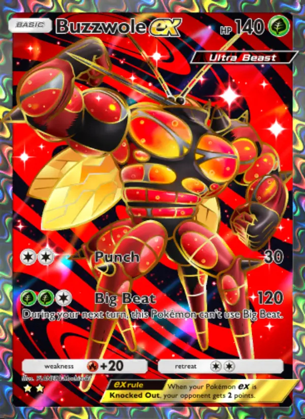 Image of the card Buzzwole ex