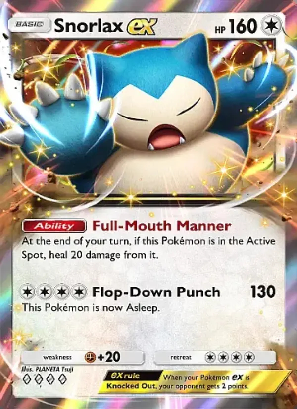 Image of the card Snorlax ex