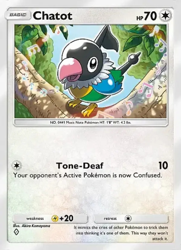 Image of the card Chatot