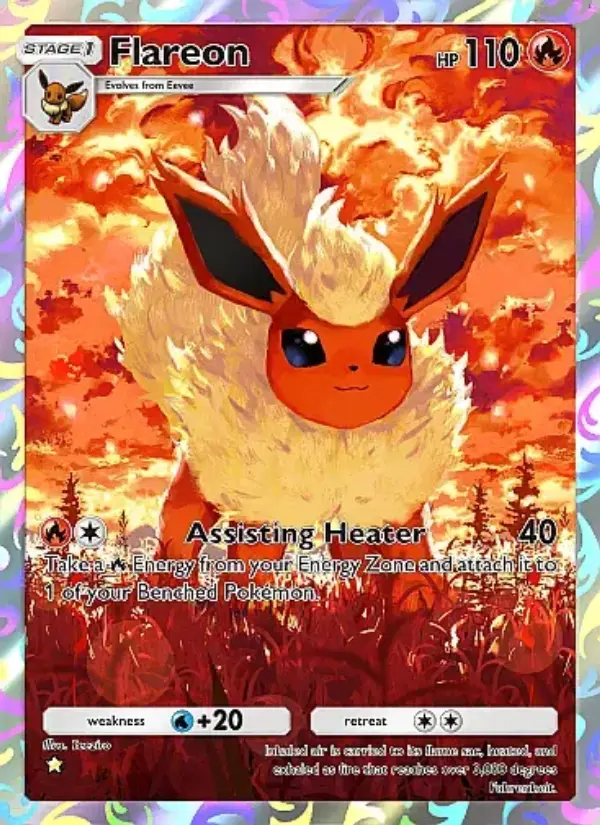 Image of the card Flareon