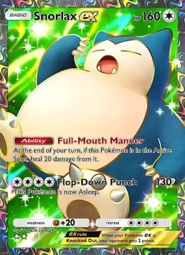 Image of the card Snorlax ex