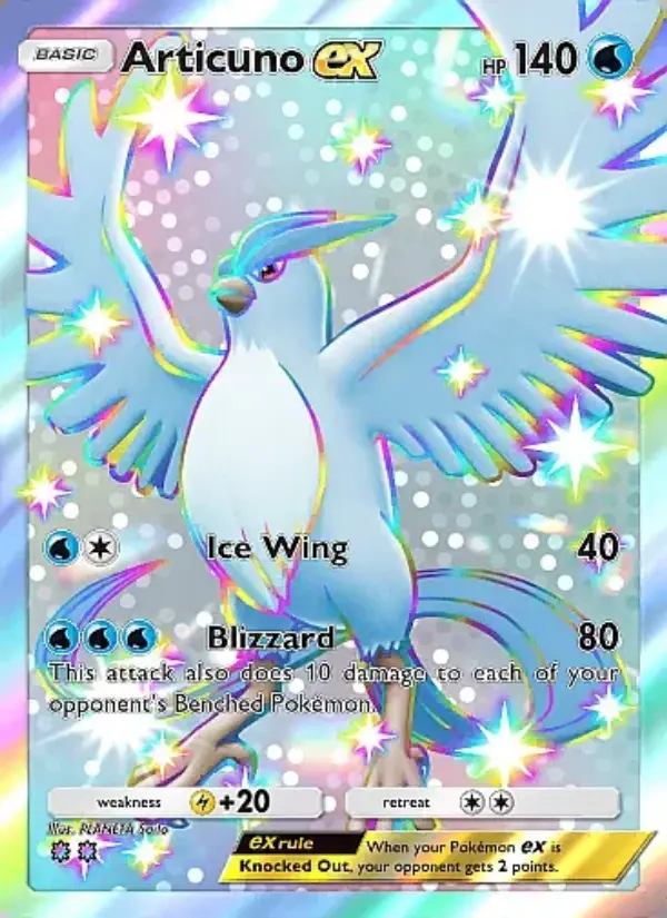 Image of the card Articuno ex
