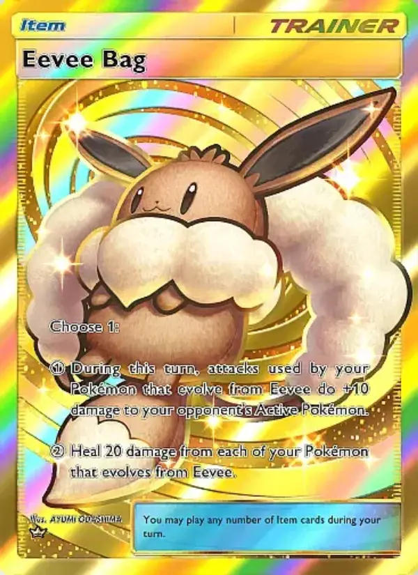 Image of the card Eevee Bag