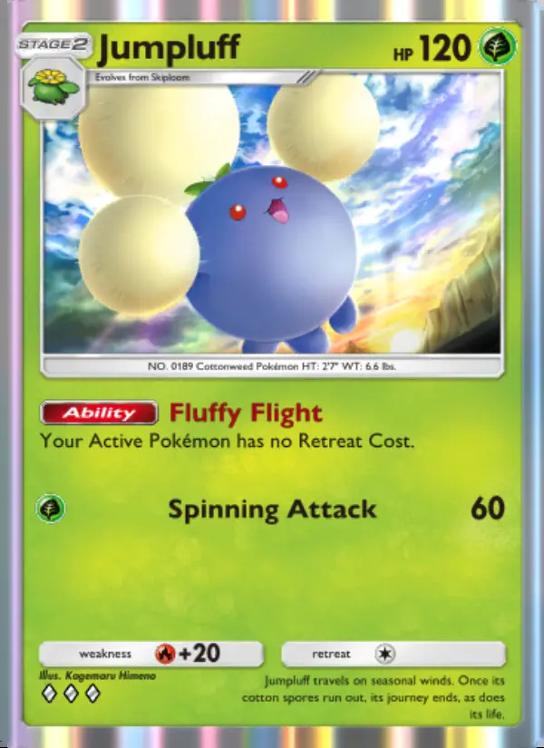 Image of the card Jumpluff