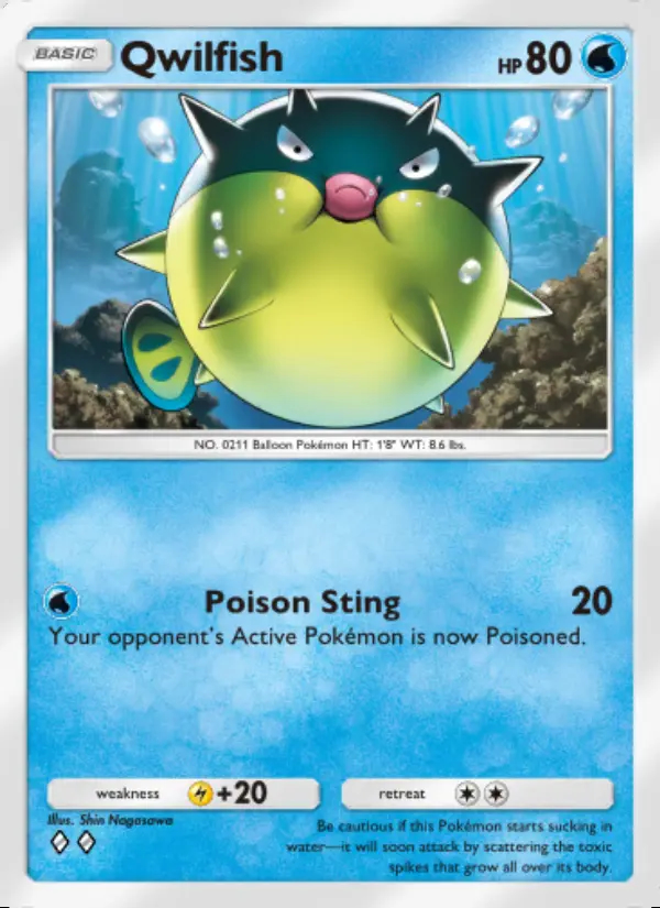 Image of the card Qwilfish
