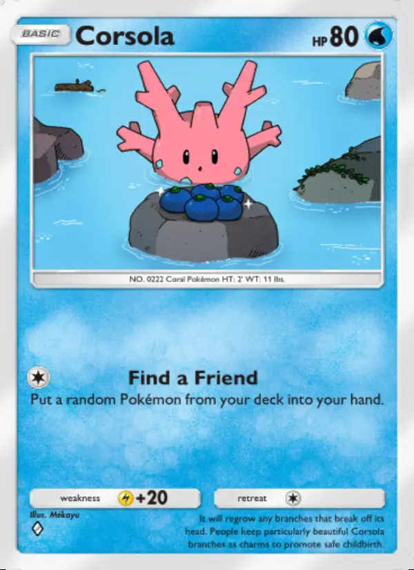 Image of the card Corsola