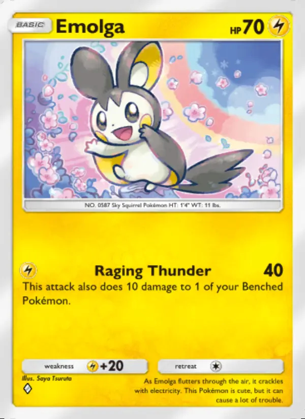 Image of the card Emolga