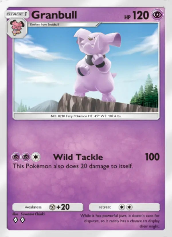 Image of the card Granbull