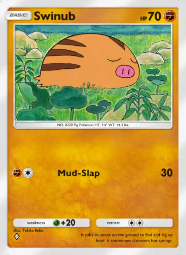Image of the card Swinub
