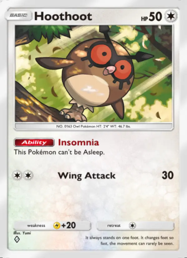 Image of the card Hoothoot