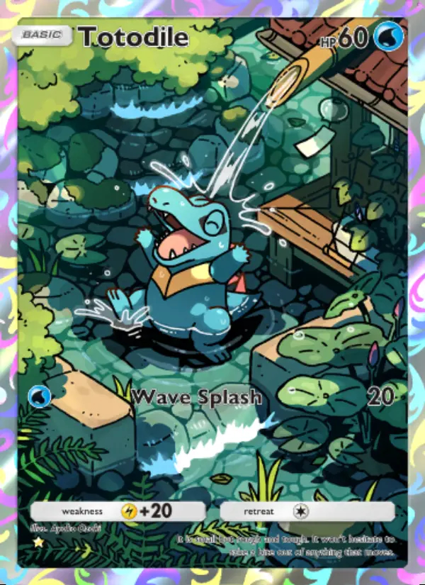 Image of the card Totodile