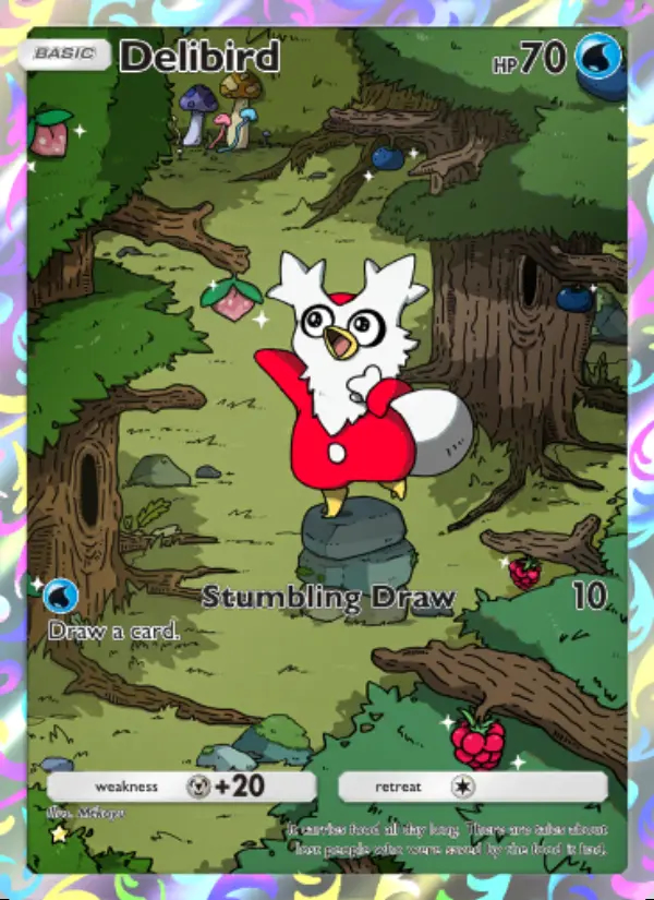 Image of the card Delibird