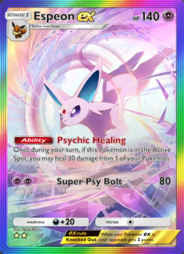 Image of the card Espeon ex