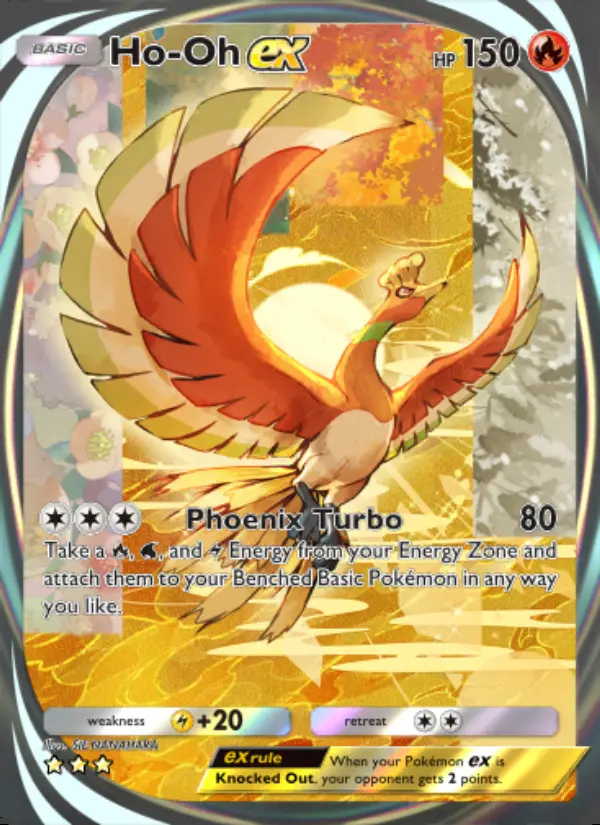 Image of the card Ho-Oh ex