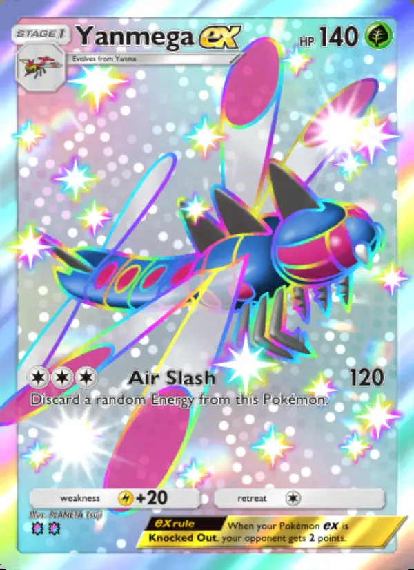 Image of the card Yanmega ex