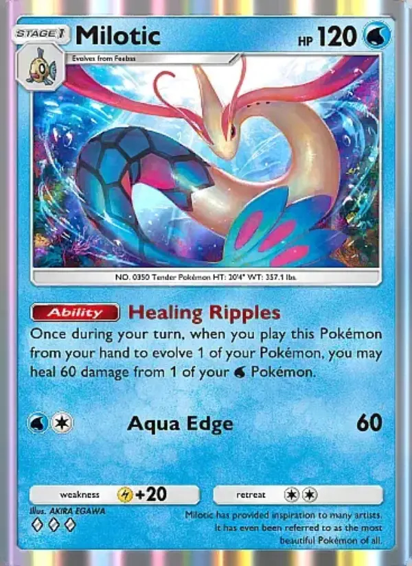 Image of the card Milotic