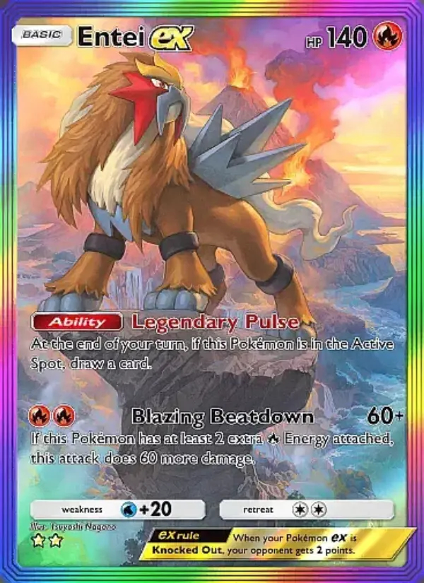 Image of the card Entei ex