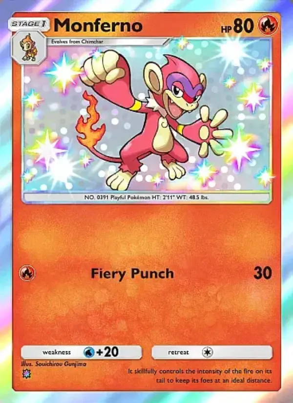 Image of the card Monferno