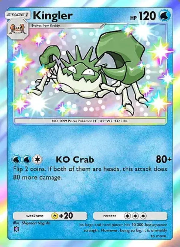 Image of the card Kingler