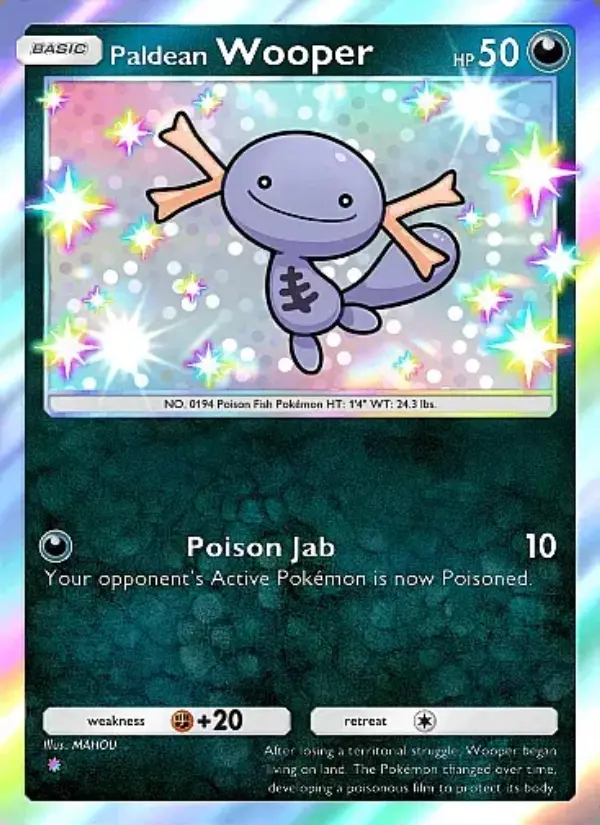 Image of the card Paldean Wooper