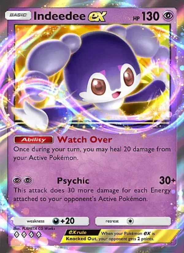Image of the card Indeedee ex