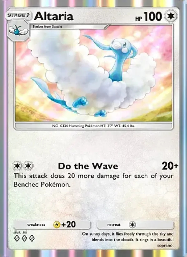 Image of the card Altaria