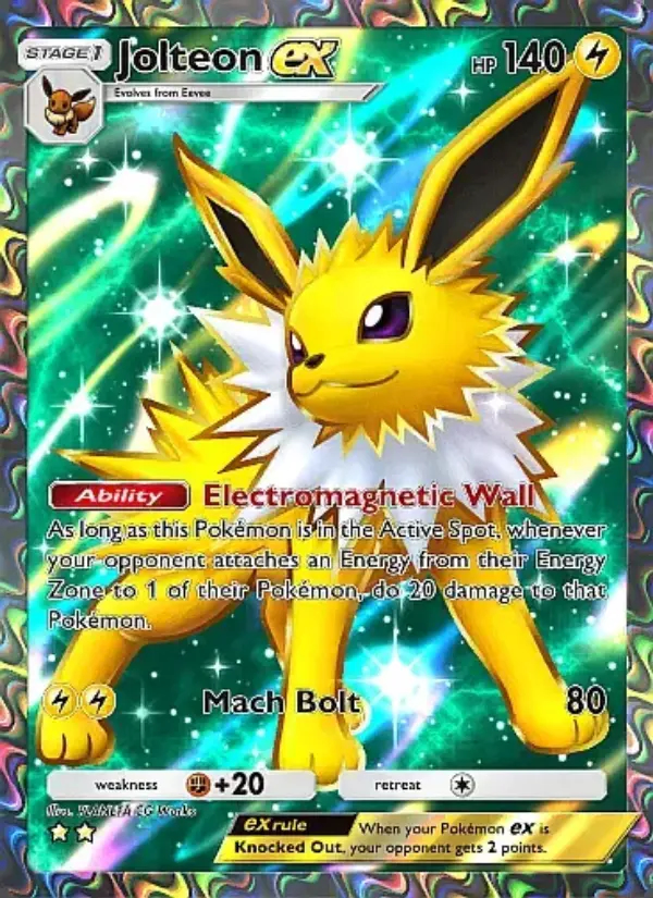 Image of the card Jolteon ex
