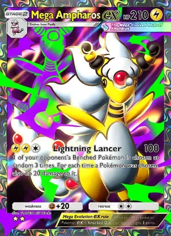 Image of the card Mega Ampharos ex
