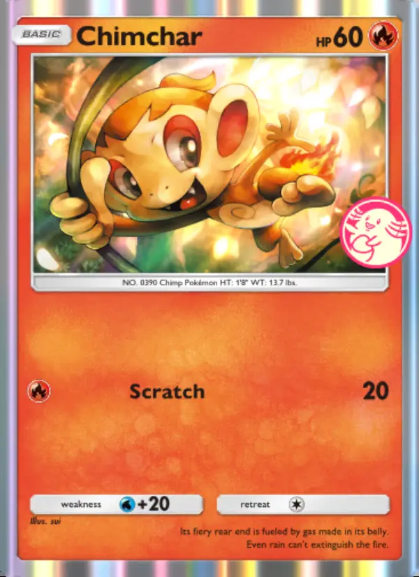 Image of the card Chimchar
