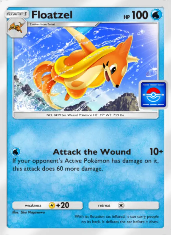 Image of the card Floatzel
