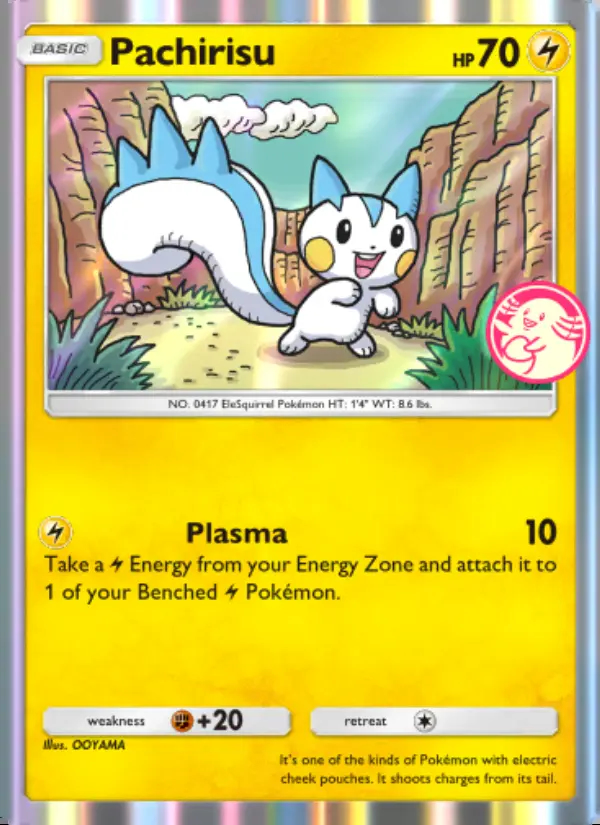 Image of the card Pachirisu
