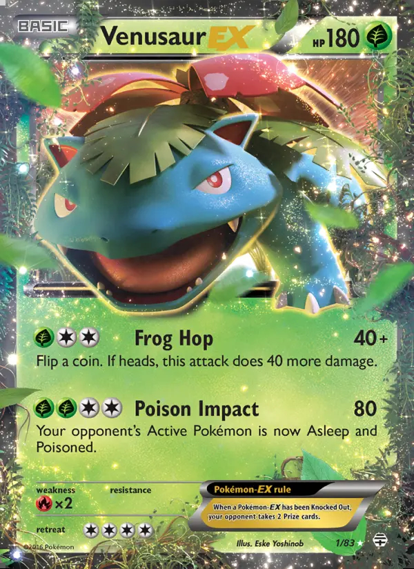 Image of the card Venusaur EX